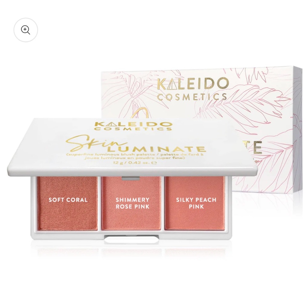 Kaleido Cosmetics Skinluminate - Superfine Luminous Blush Palette 12g NIB